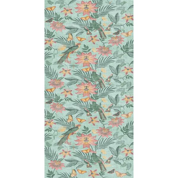 Amaya Tropical Birds Runner - Green